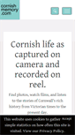 Mobile Screenshot of cornishmemory.com